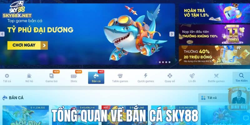 Tổng quan về bắn cá Sky88